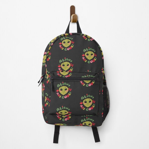 Item preview, Coquette Style Aliens Are Cool (Black) designed and sold by yellowflowerhut.