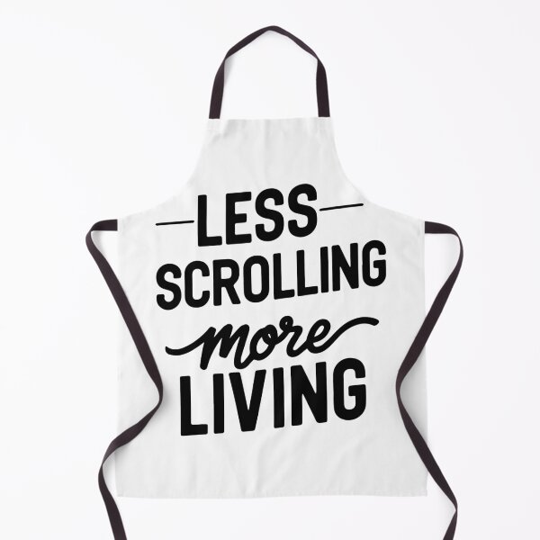 Item preview, Less Scrolling More Living – Mindful Lifestyle Typography Design designed and sold by Amsafjol.