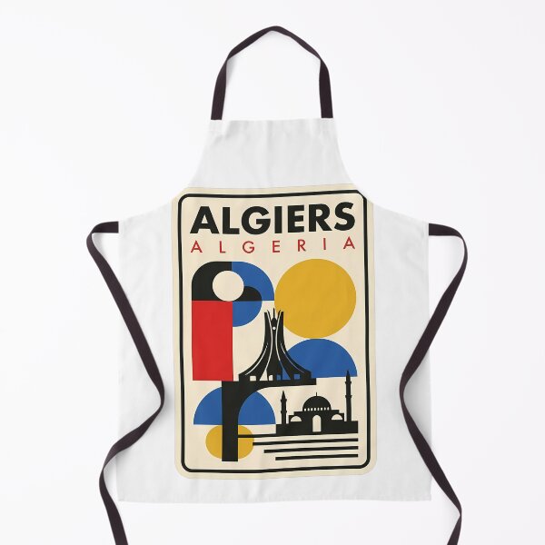 Item preview, Vintage Algiers Algeria Geometric Travel Landmark designed and sold by k3rstman1.