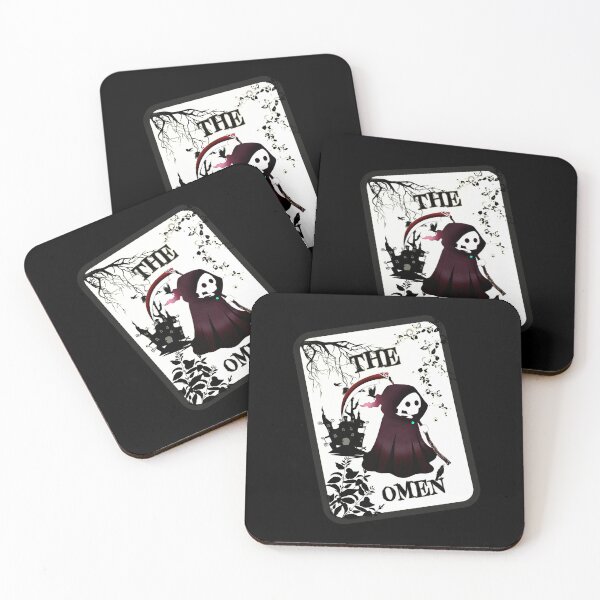 Item preview, The Omen Grim Reaper Tarot Card design  designed and sold by StyleBloomes.
