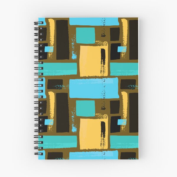 Item preview, Modernism Blue And Yellow-Mustard Abstract Geometric Designs designed and sold by DEC02.
