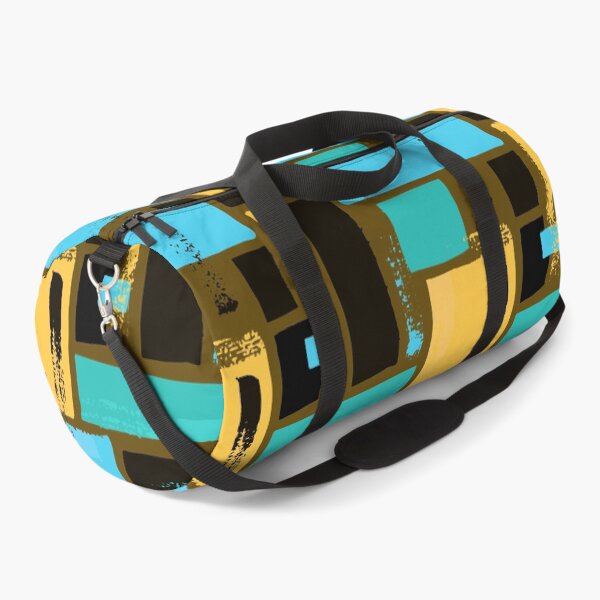 Item preview, Modernism Blue And Yellow-Mustard Abstract Geometric Designs designed and sold by DEC02.