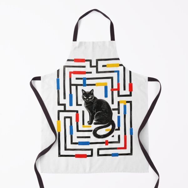 Item preview, Black cat in the maze designed and sold by UniFound.