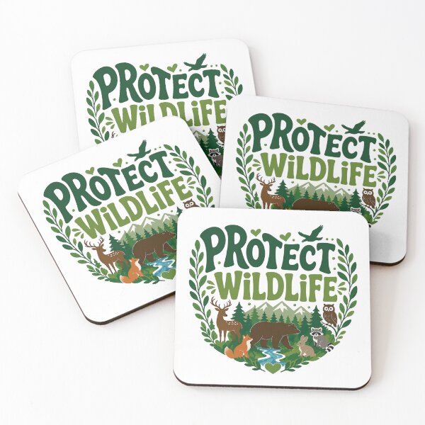 Item preview, Protect Wildlife Nature Conservation designed and sold by Myra365Art.