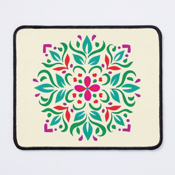 Item preview, Folk Mandala designed and sold by CharlottePlaceArt.