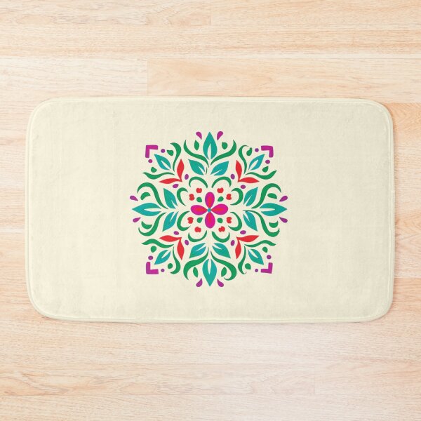 Item preview, Folk Mandala designed and sold by CharlottePlaceArt.