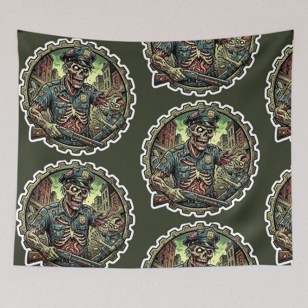 Item preview, Zombie Cop designed and sold by Erik007best.