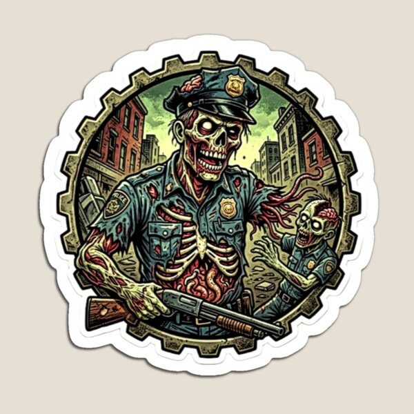 Item preview, Zombie Cop designed and sold by Erik007best.