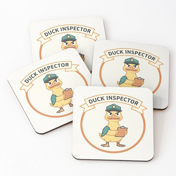 Item preview, The Official Duck Inspector designed and sold by PictorialWhimsy.