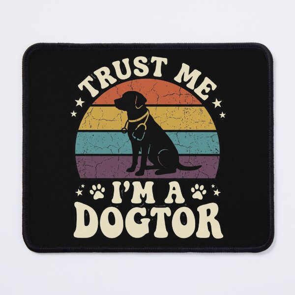 Item preview, Trust Me I'm A Dogtor Retro Rainbow Dog Lover Funny Veterinary Pride Month Gift For LGBTQ Pet Parents designed and sold by Im-Ara.