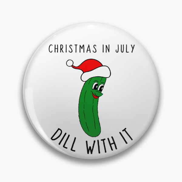 Item preview, Christmas In July Pickle designed and sold by Sartoris Art.