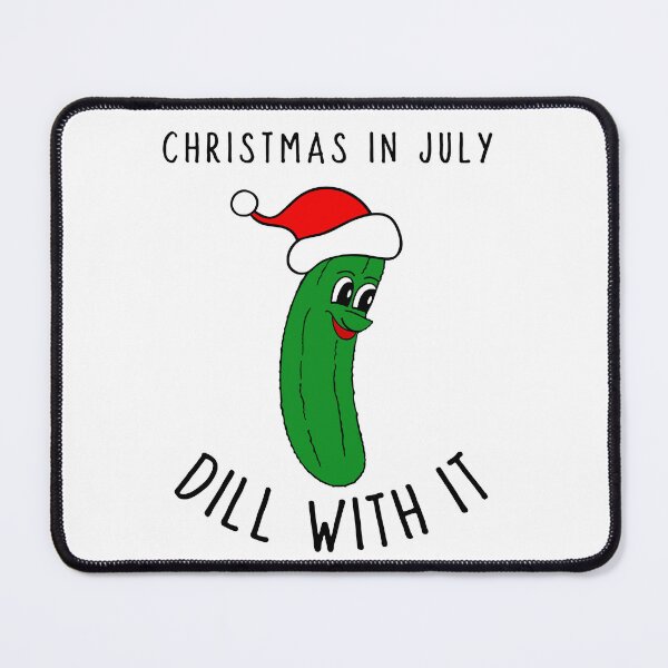 Item preview, Christmas In July Pickle designed and sold by Sartoris Art.