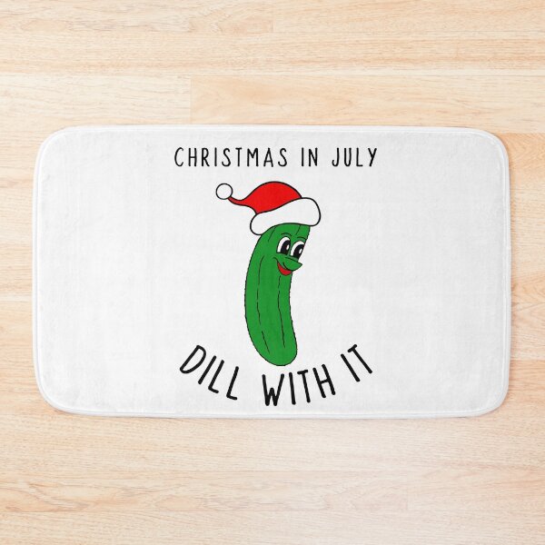 Item preview, Christmas In July Pickle designed and sold by Sartoris Art.