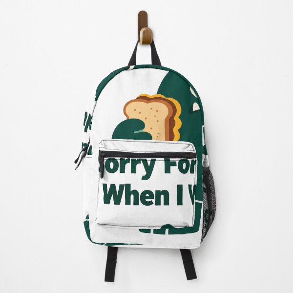 Item preview, Sorry For What I Said When I Was Hungry Funny Hangry Monster Sticker designed and sold by KP Creative Co.