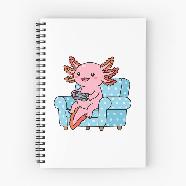 Item preview, Couch Gaming Axolotl designed and sold by Elena'sMoodBuddies.
