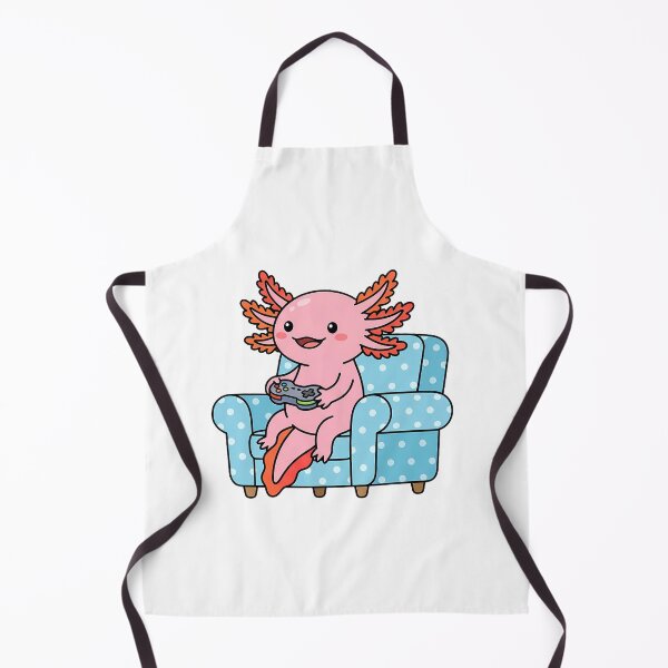 Item preview, Couch Gaming Axolotl designed and sold by Elena'sMoodBuddies.