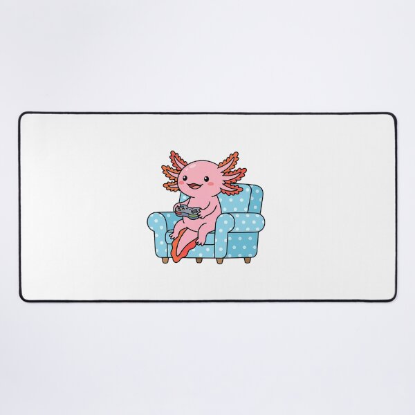 Item preview, Couch Gaming Axolotl designed and sold by Elena'sMoodBuddies.