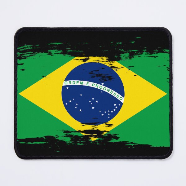 Item preview, Brasil Flag Artistic Minimalist Graphic Design designed and sold by Fan Art Station .
