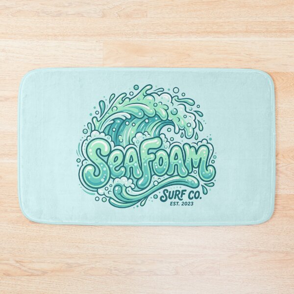 Item preview, Sea Foam – Groovy Coastal Word Design designed and sold by Sea Gem.