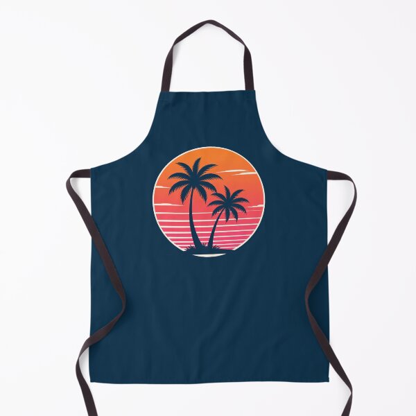 Item preview, Retro Sunset Palm Tree Beach Vacation designed and sold by 0606PM.