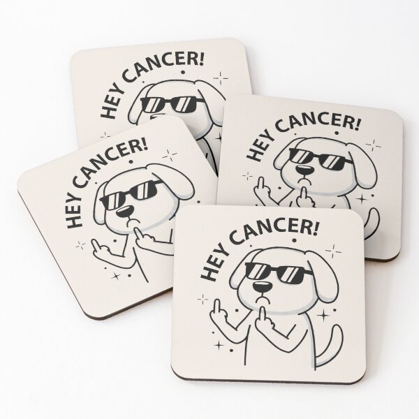 Item preview, Hey Dog Cancer, Cancer Warrior, Dog, Awareness Month, Cancer Fighter Gift, Cancer Survivor designed and sold by toongstudio.