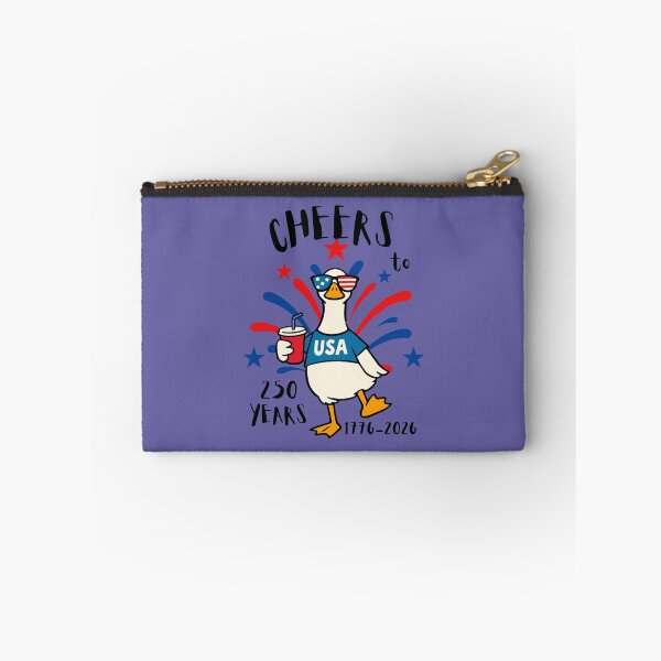 Item preview, Cheers to 250 Years America, USA Freedom, Independence Day Silly Goose designed and sold by Forevermore.