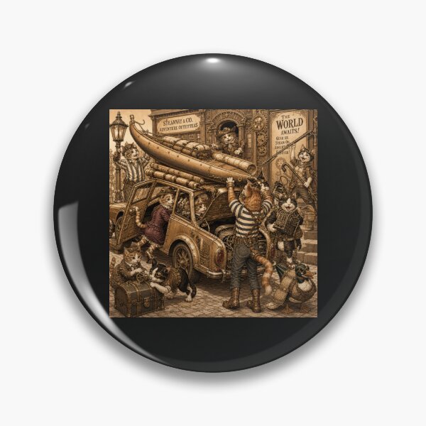 Item preview,  EVERMORE966, VENI VIDI VICI- STEAMPUNK CATS! OUTDOOR ADVENTURES! designed and sold by V3GFX.