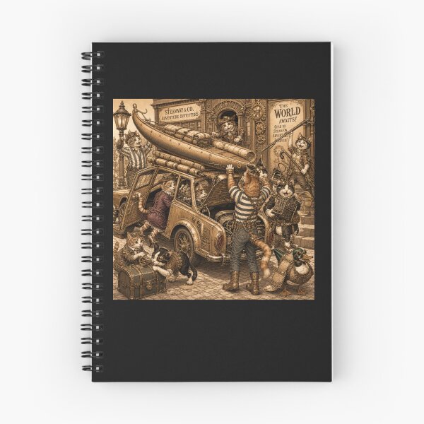 Item preview,  EVERMORE966, VENI VIDI VICI- STEAMPUNK CATS! OUTDOOR ADVENTURES! designed and sold by V3GFX.