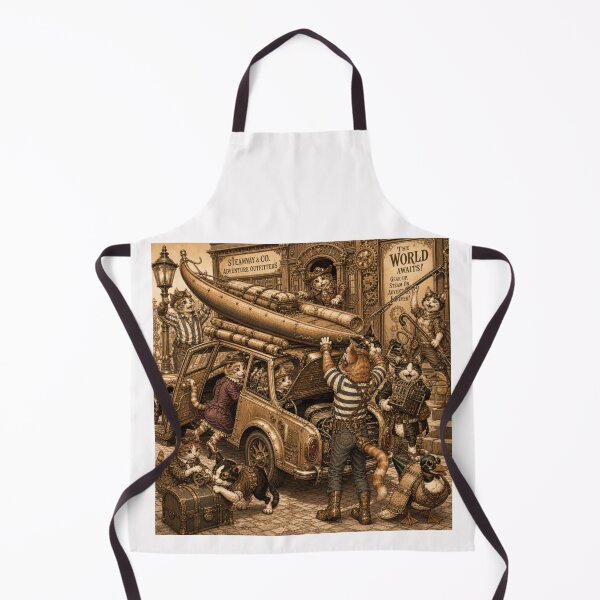 Item preview, EVERMORE966, VENI VIDI VICI- STEAMPUNK CATS! OUTDOOR ADVENTURES! designed and sold by V3GFX.