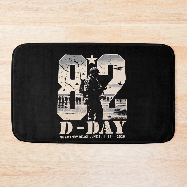 Item preview, D-Day 82nd Anniversary Operation Overlord Normandy 1944 Historical Tribute designed and sold by BOUCHERIT amine.
