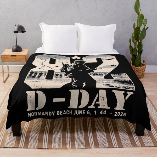 Item preview, D-Day 82nd Anniversary Operation Overlord Normandy 1944 Historical Tribute designed and sold by BOUCHERIT amine.