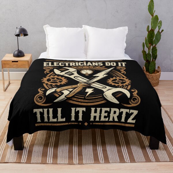Item preview, Electricians Do It Till It Hertz Funny Electrician designed and sold by LabCore.