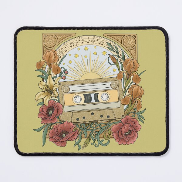 Item preview, Retro cassette flowers designed and sold by and-creative2.