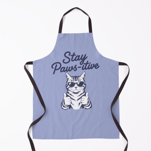 Item preview, Stay Positive Funny Cat Wearing Sunglasses designed and sold by MadeBySidney.