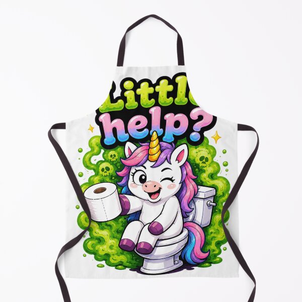 Item preview, Little Help Unicorn Toilet Paper designed and sold by Idans.