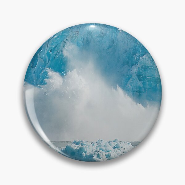 Item preview, Alaskan Breathtaking Blue Glacier Crashing (Calving) In Ocean designed and sold by DEC02.