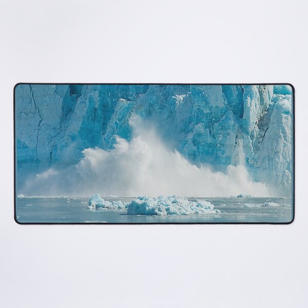 Item preview, Alaskan Breathtaking Blue Glacier Crashing (Calving) In Ocean designed and sold by DEC02.