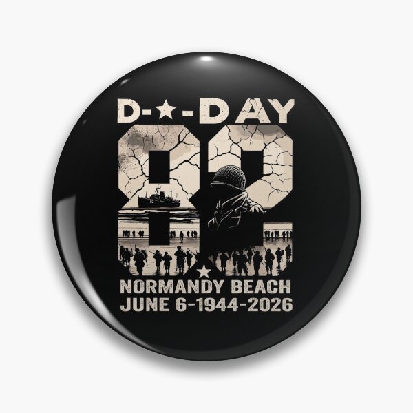 Item preview, D-Day 82nd Anniversary Operation Overlord Normandy 1944 Historical Tribute designed and sold by BOUCHERIT amine.