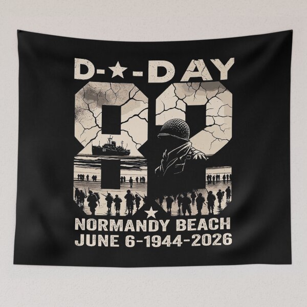 Item preview, D-Day 82nd Anniversary Operation Overlord Normandy 1944 Historical Tribute designed and sold by BOUCHERIT amine.
