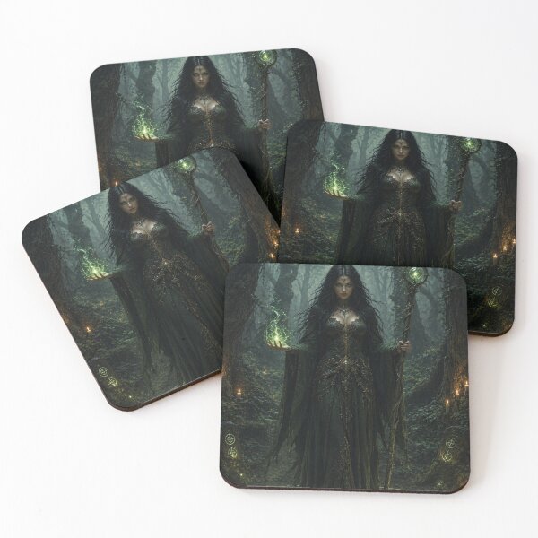 Item preview, Emerald Witch of the Enchanted Forest designed and sold by photoparadise22.