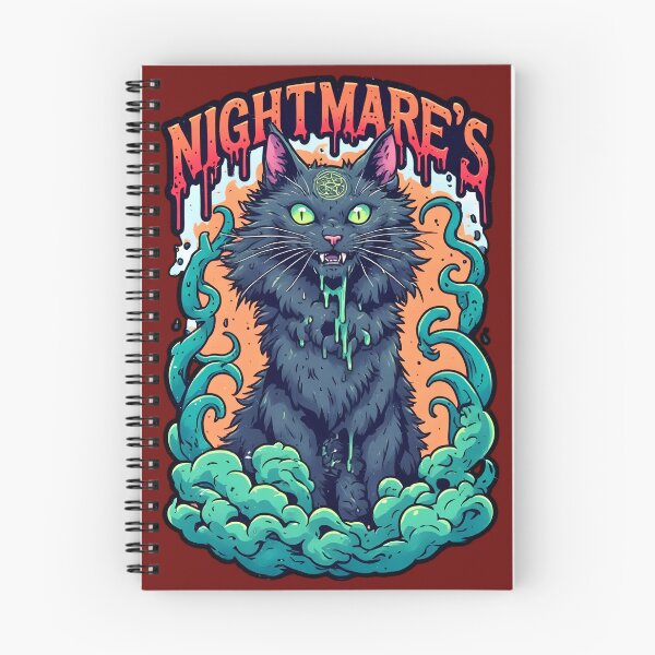 Item preview, Nightmare Black Cat Gothic Dark Fantasy  designed and sold by Neer arts.