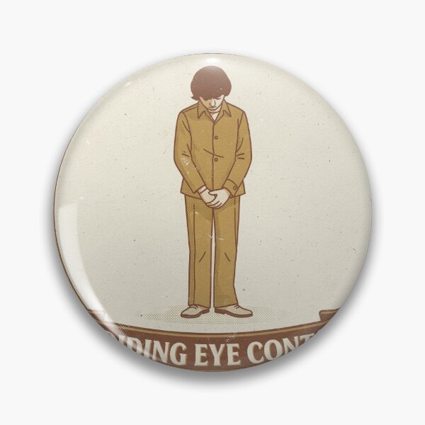Item preview, The Society for Avoiding Eye Contact — Charter Member designed and sold by PictorialWhimsy.
