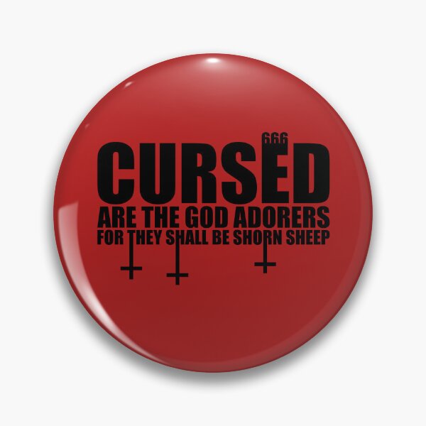 Item preview, Cursed are the God Adorers designed and sold by Tunablessed.