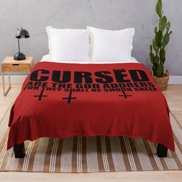 Item preview, Cursed are the God Adorers designed and sold by Tunablessed.