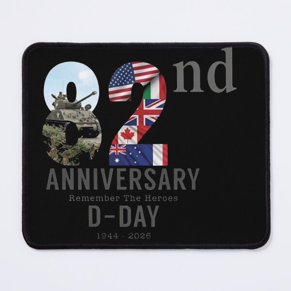 Item preview, Copy of D-Day 82nd Anniversary Operation Overlord Normandy 1944 Historical Tribute designed and sold by BOUCHERIT amine.