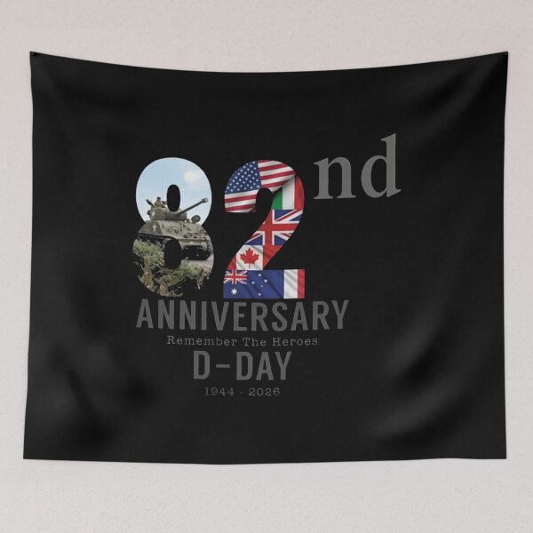Item preview, Copy of D-Day 82nd Anniversary Operation Overlord Normandy 1944 Historical Tribute designed and sold by BOUCHERIT amine.