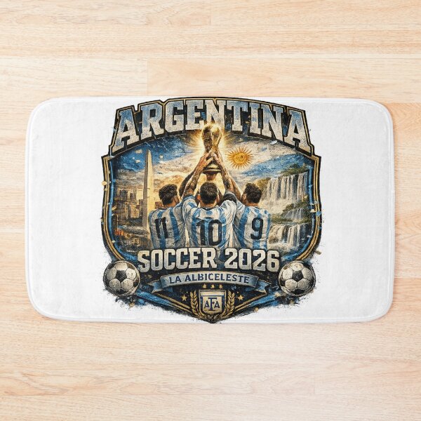 Item preview, Argentina Soccer 2026 Shirt – La Albiceleste Football Fan Gift designed and sold by UrbanPrintVibes.