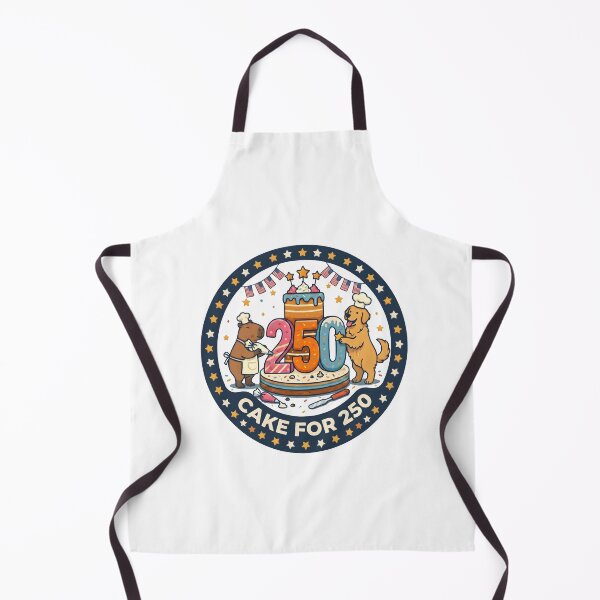 Item preview, Cake For 250 USA Capybara Dog Chef designed and sold by laughingshirts.