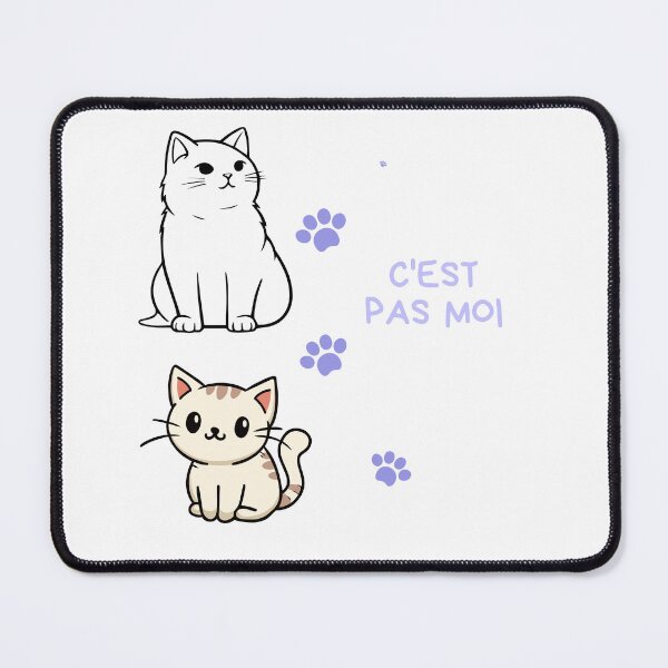 Item preview, Guilty Cats It Wasn't Me Humor designed and sold by Barlena.art.