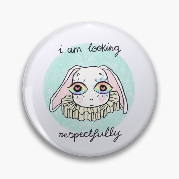 Item preview, Looking Respectfully LGBTQIA+ Pride Bunny designed and sold by carnovart.